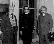 Georges Lemaitre and Albert Einstein